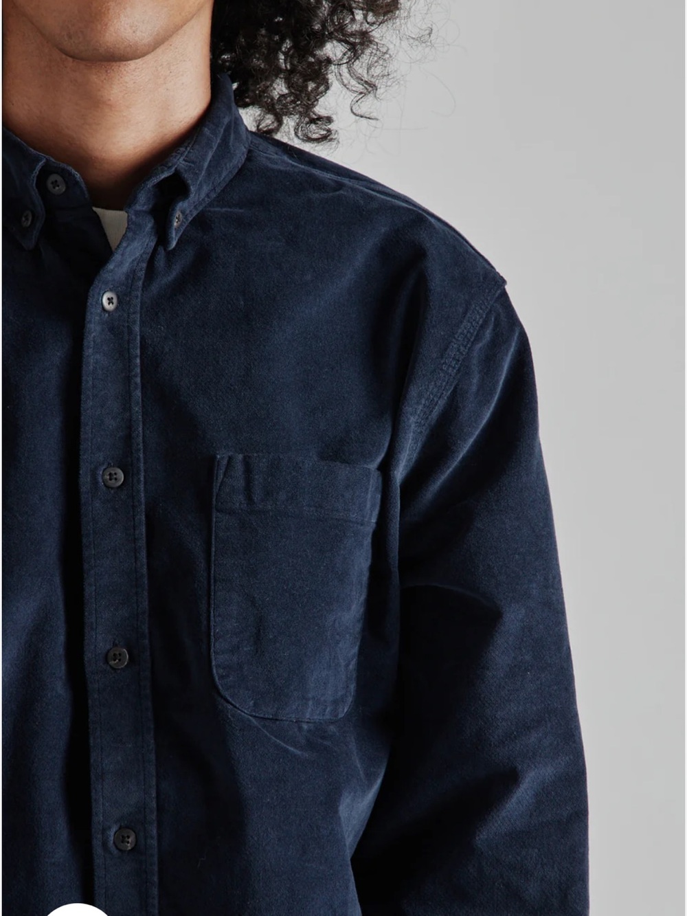 Kestin Raeburn Button Down Shirt - Dark Navy - Picture 12 of 13